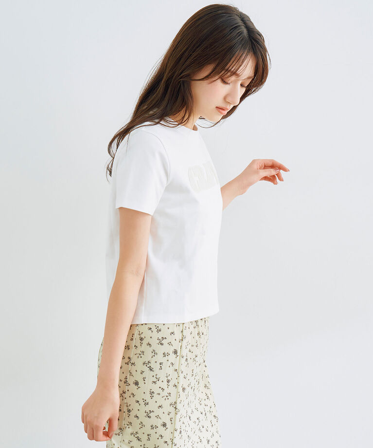 COCO DEAL「ワッペンロゴTシャツ」|Tシャツ・カットソー|