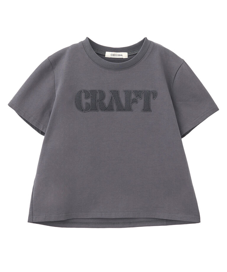 COCO DEAL「ワッペンロゴTシャツ」|Tシャツ・カットソー|