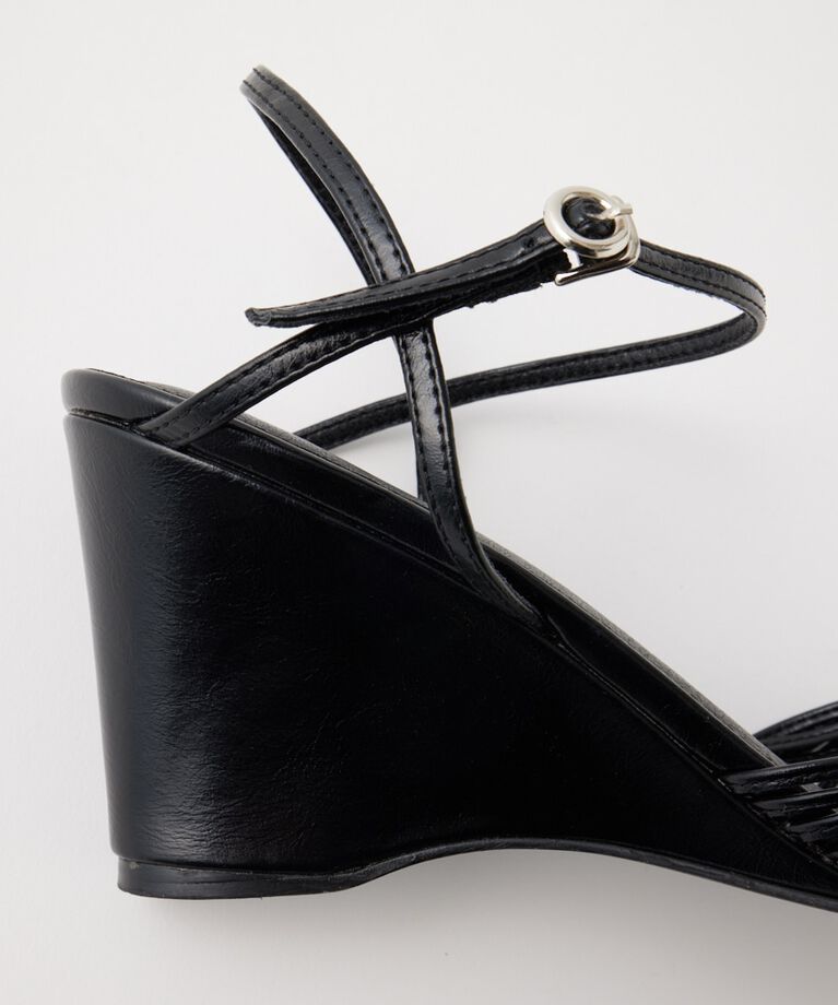 MOUSSY「NARROW STRAP WEDGE サンダル」|サンダル|