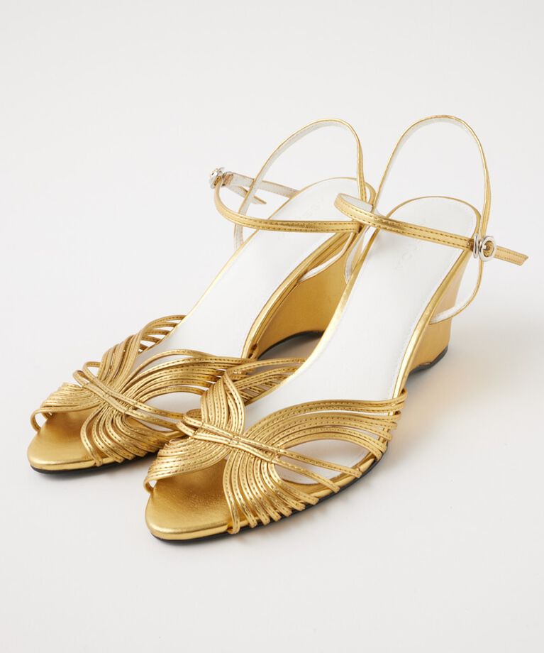 MOUSSY「NARROW STRAP WEDGE サンダル」|サンダル|
