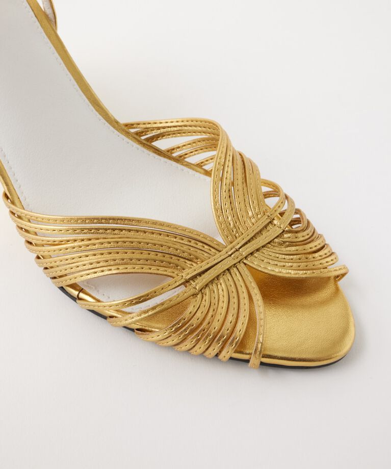 MOUSSY「NARROW STRAP WEDGE サンダル」|サンダル|