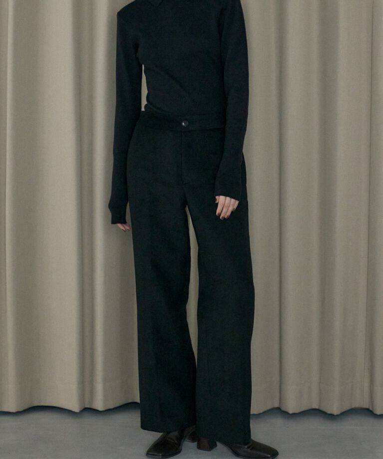 MOUSSY「ストレートパンツ」|その他|BLK