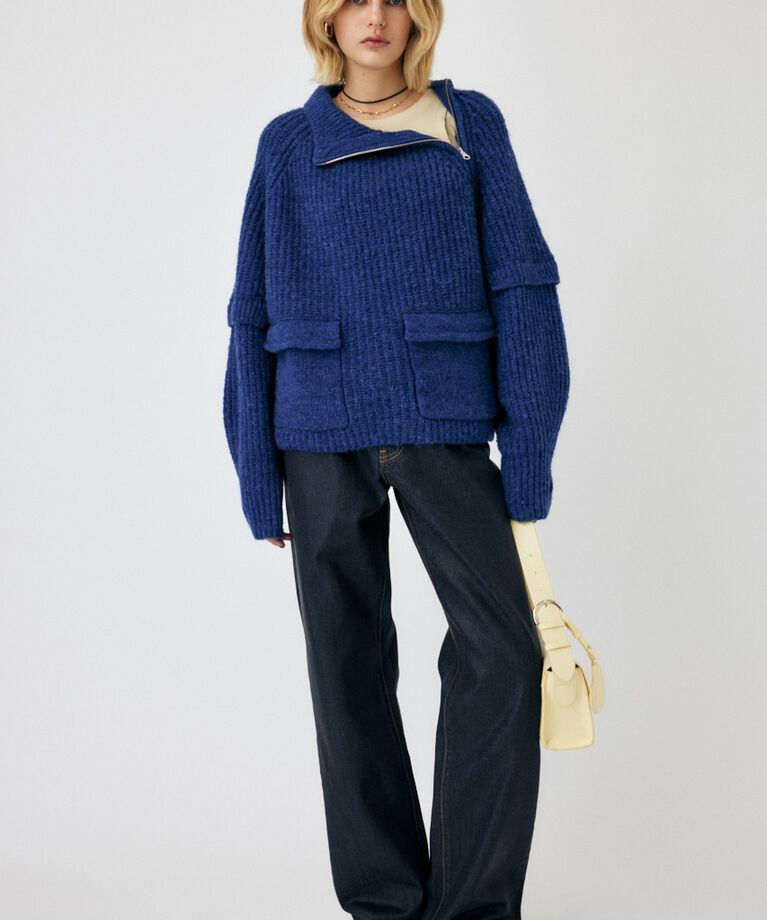 MOUSSY「HW COATED LOOSE STRAIGHT」|デニム|
