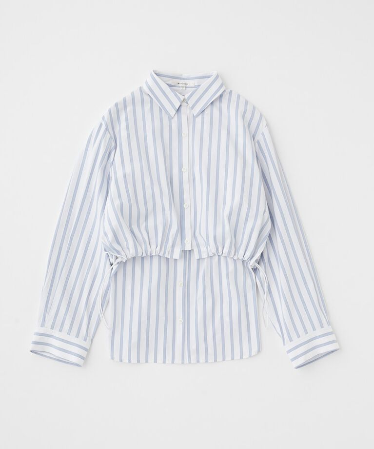 MOUSSY「LAYERED シャツ」|シャツ・ブラウス|WHT