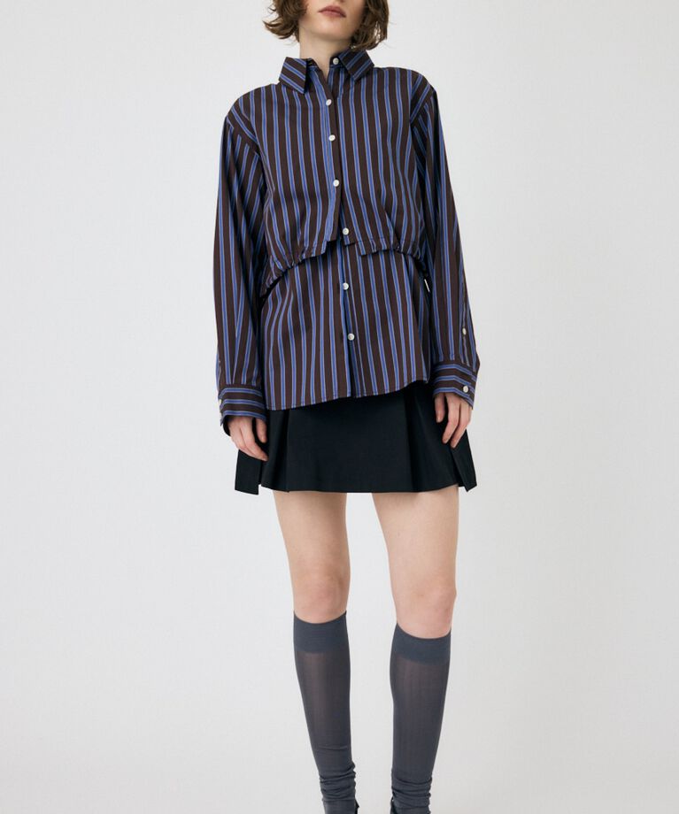 MOUSSY「LAYERED シャツ」|シャツ・ブラウス|