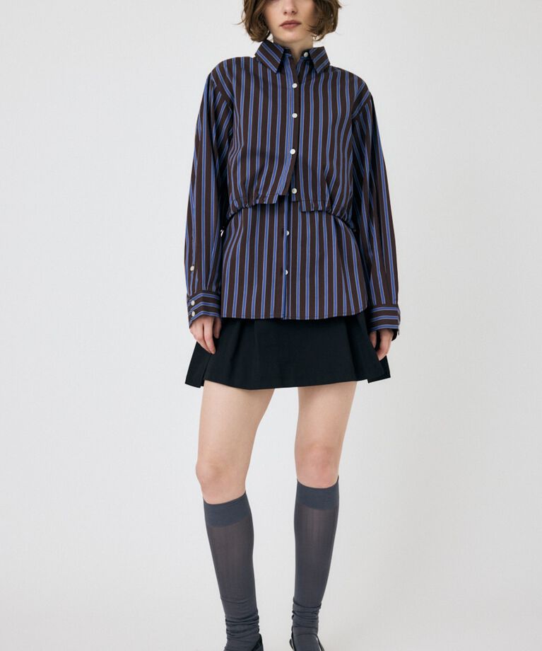 MOUSSY「LAYERED シャツ」|シャツ・ブラウス|