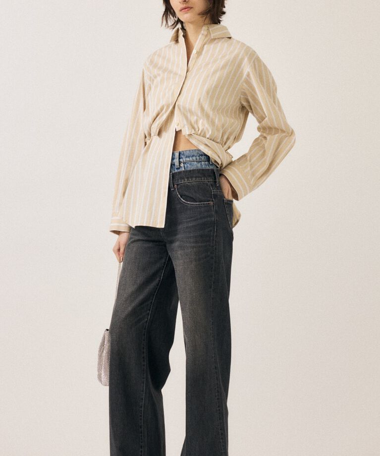 MOUSSY「LAYERED シャツ」|シャツ・ブラウス|