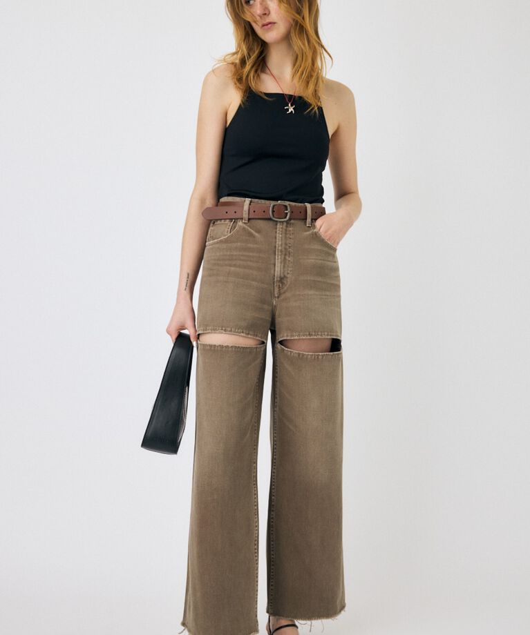 MOUSSY「SQUARE TOE THONG サンダル」|サンダル|