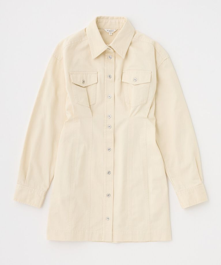 MOUSSY「WAIST TUCK ミニドレス」|ワンピース|IVOY3
