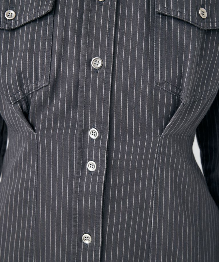 MOUSSY「WAIST TUCK ミニドレス」|ワンピース|