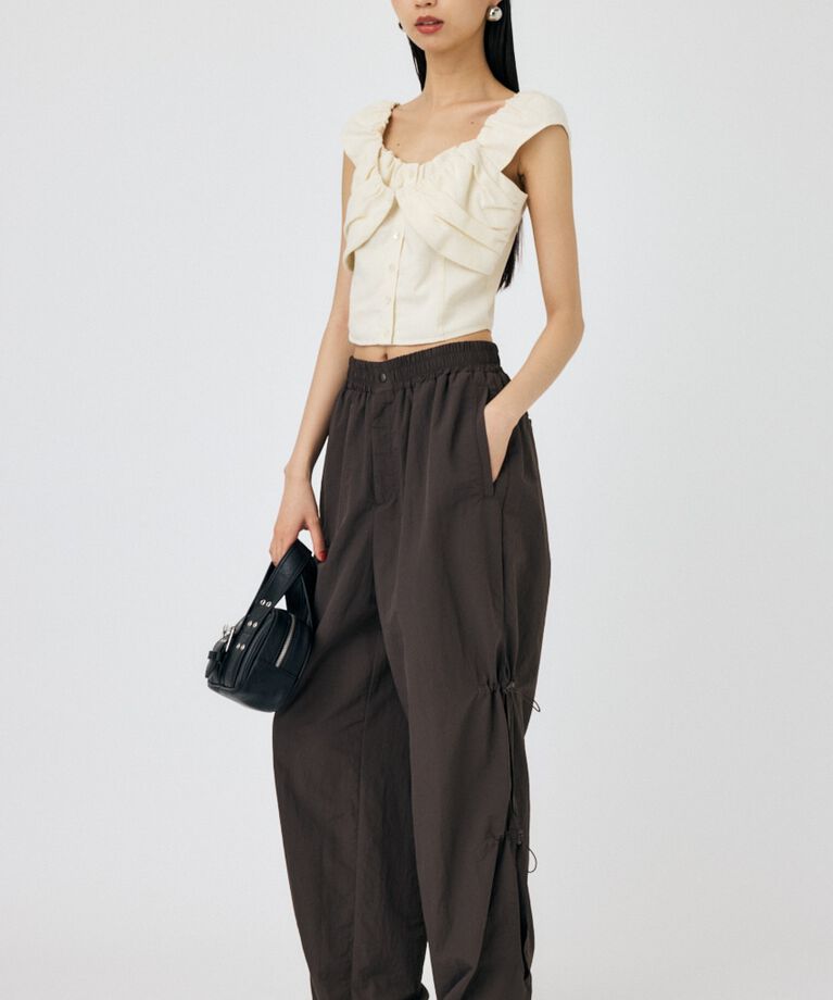 MOUSSY「SIDE OPEN NYLON パンツ」|その他|