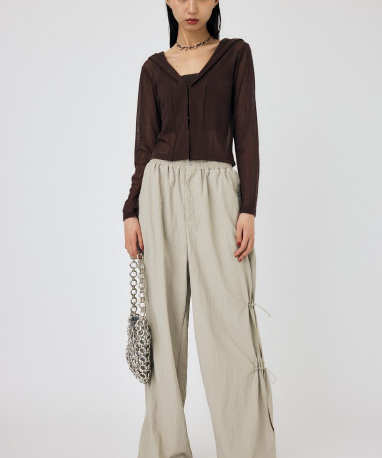 MOUSSY「SIDE OPEN NYLON パンツ」|その他|