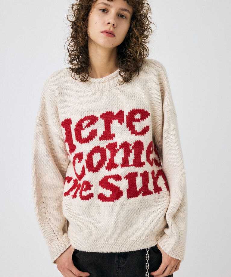 MOUSSY「LETTERED セーター」|ニット・セーター|IVOY3