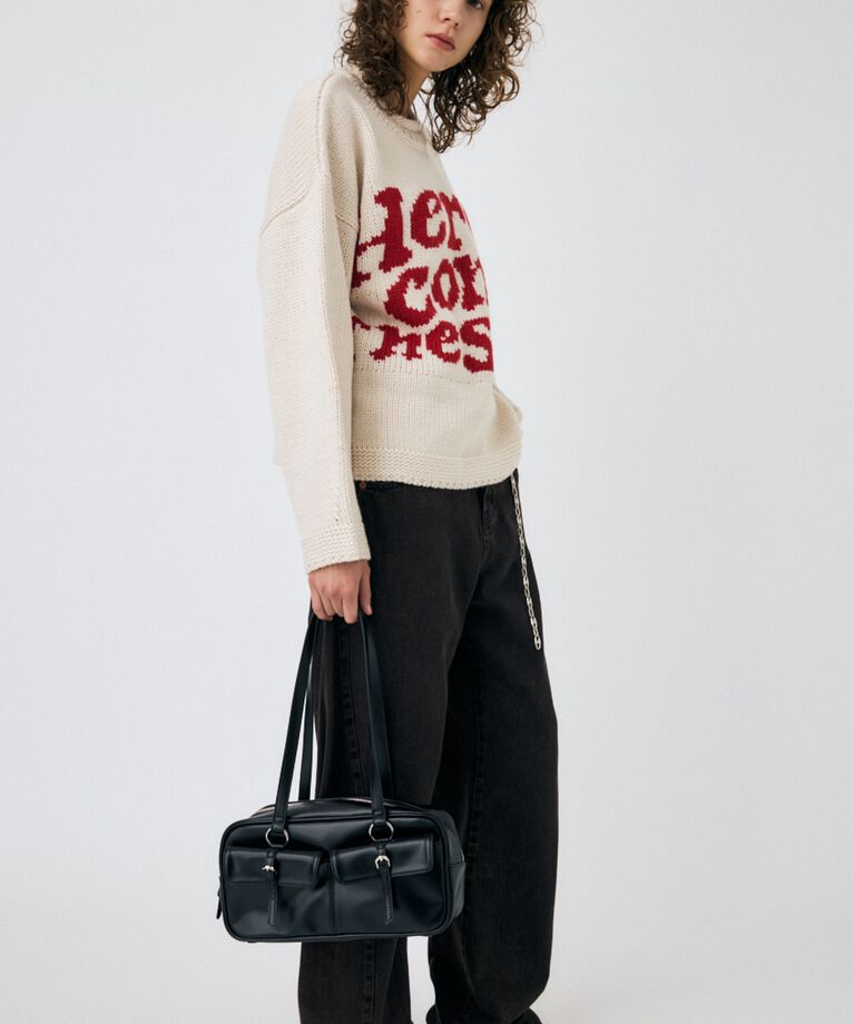 MOUSSY「LETTERED セーター」|ニット・セーター|