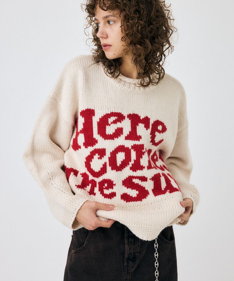 MOUSSY「LETTERED セーター」|ニット・セーター|