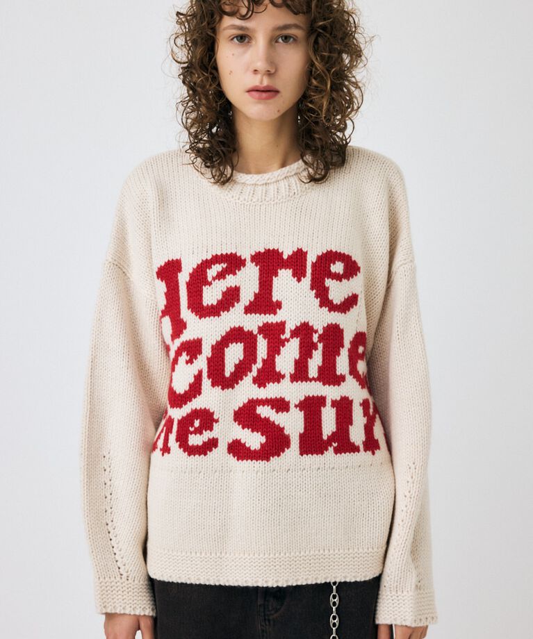 MOUSSY「LETTERED セーター」|ニット・セーター|