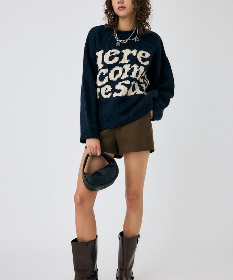 MOUSSY「LETTERED セーター」|ニット・セーター|