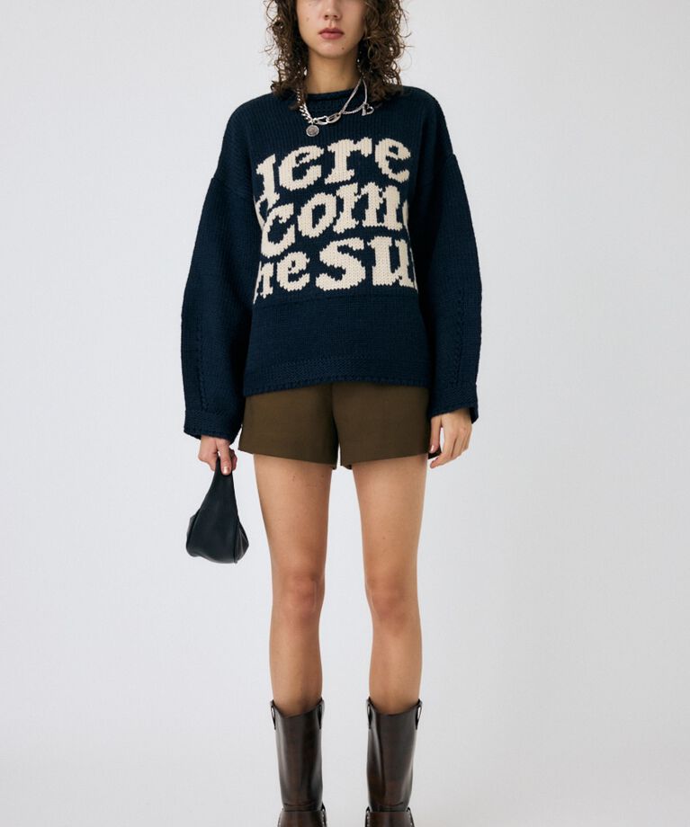 MOUSSY「LETTERED セーター」|ニット・セーター|