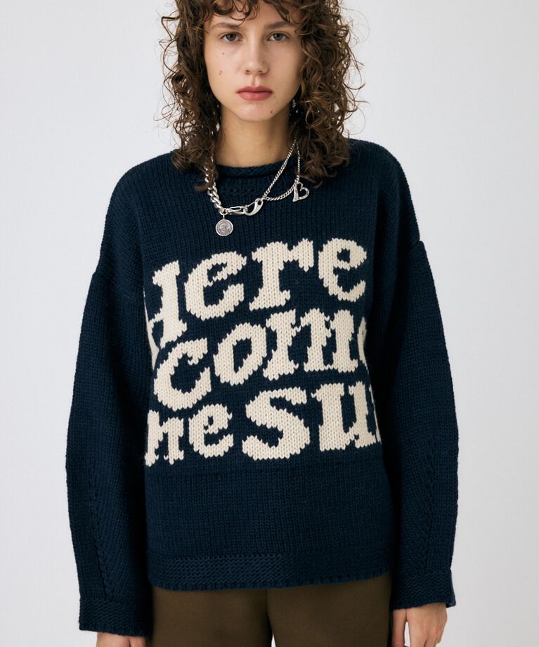 MOUSSY「LETTERED セーター」|ニット・セーター|