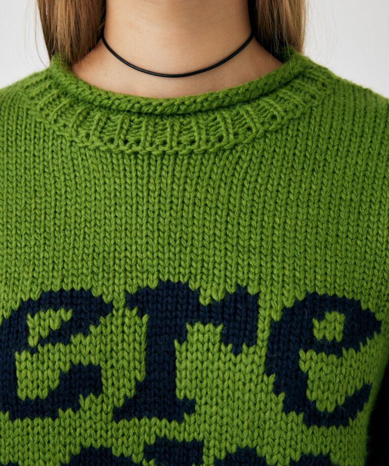 MOUSSY「LETTERED セーター」|ニット・セーター|