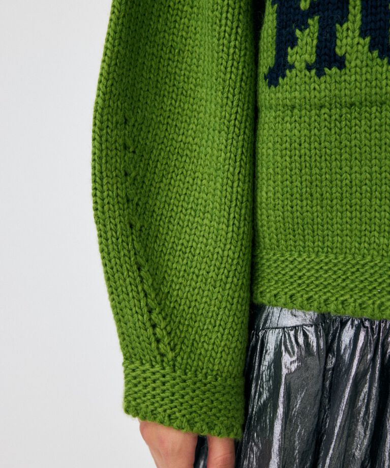 MOUSSY「LETTERED セーター」|ニット・セーター|