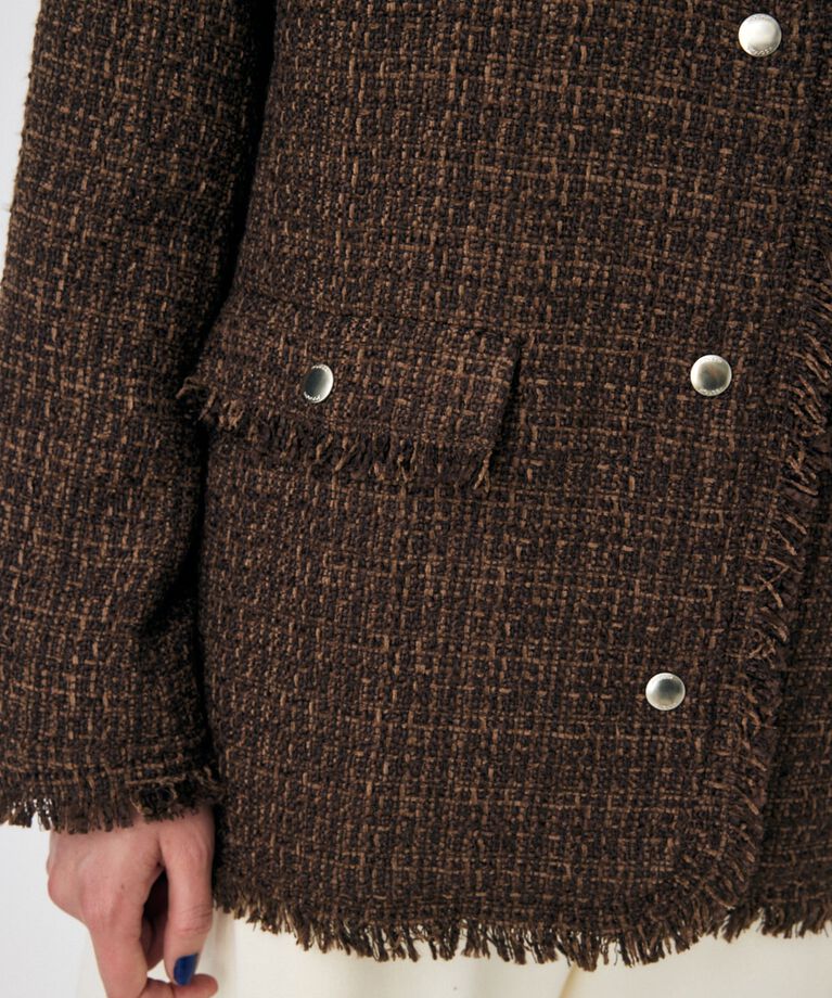 MOUSSY「VELOUR ツイード ジャケット」|その他|