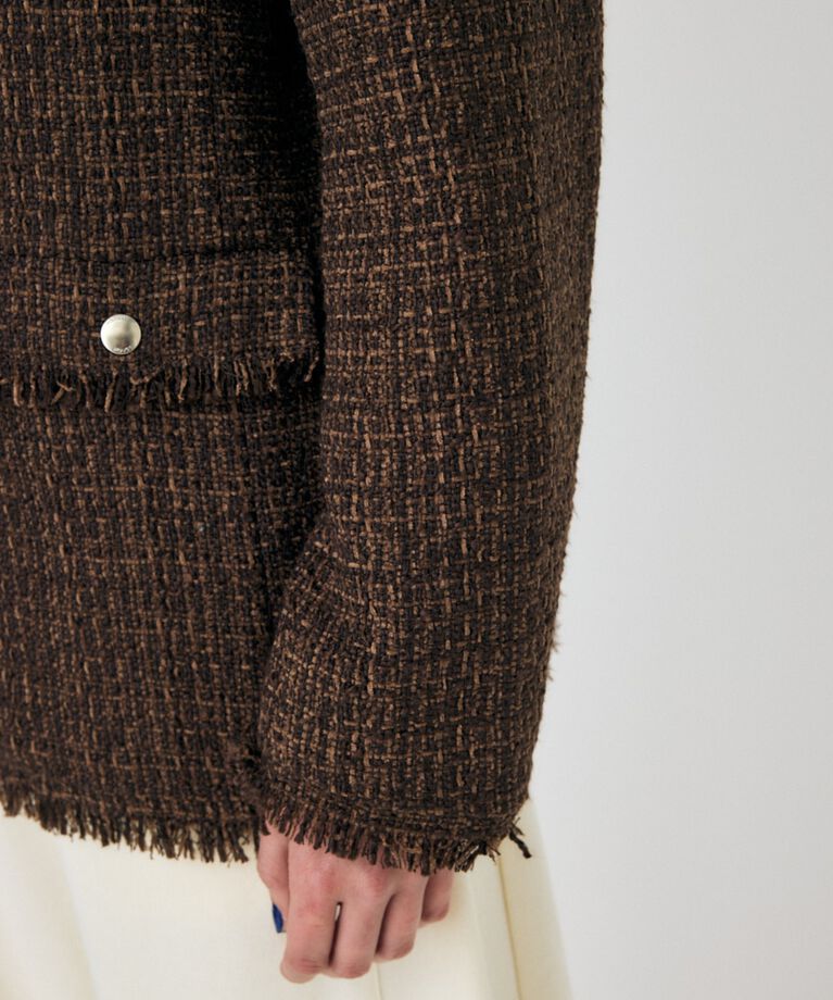 MOUSSY「VELOUR ツイード ジャケット」|その他|