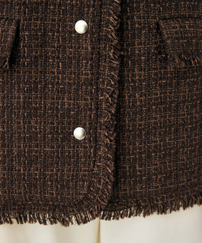 MOUSSY「VELOUR ツイード ジャケット」|その他|