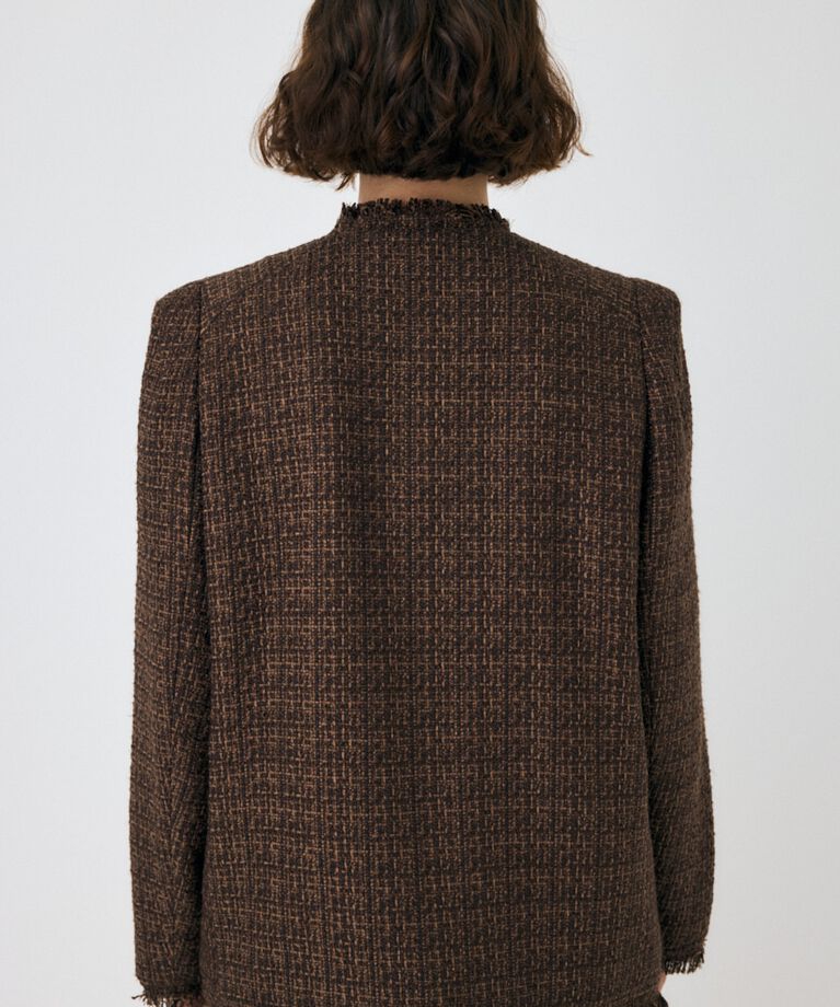 MOUSSY「VELOUR ツイード ジャケット」|その他|