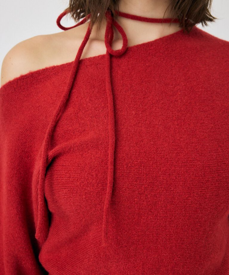MOUSSY「ONE SHOULDER セーター」|ニット・セーター|