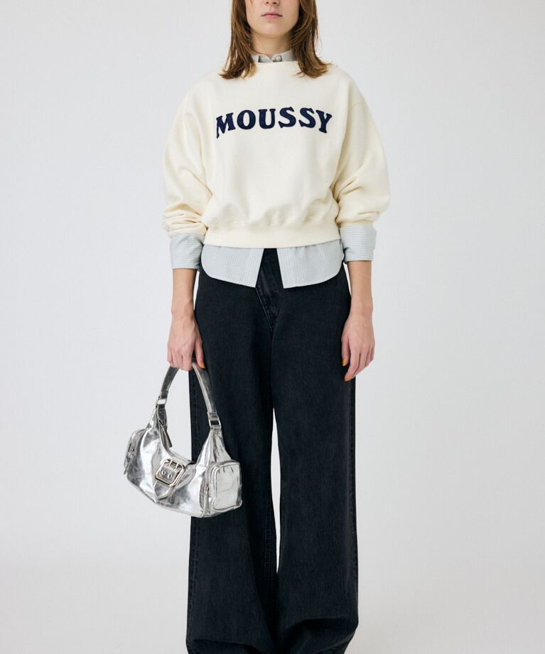 MOUSSY「PATCH VELOUR MOUSSY プルオーバー」|パーカー|