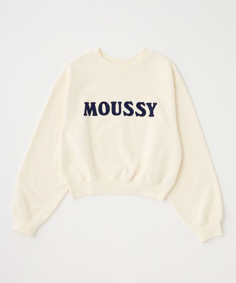 MOUSSY「PATCH VELOUR MOUSSY プルオーバー」|パーカー|