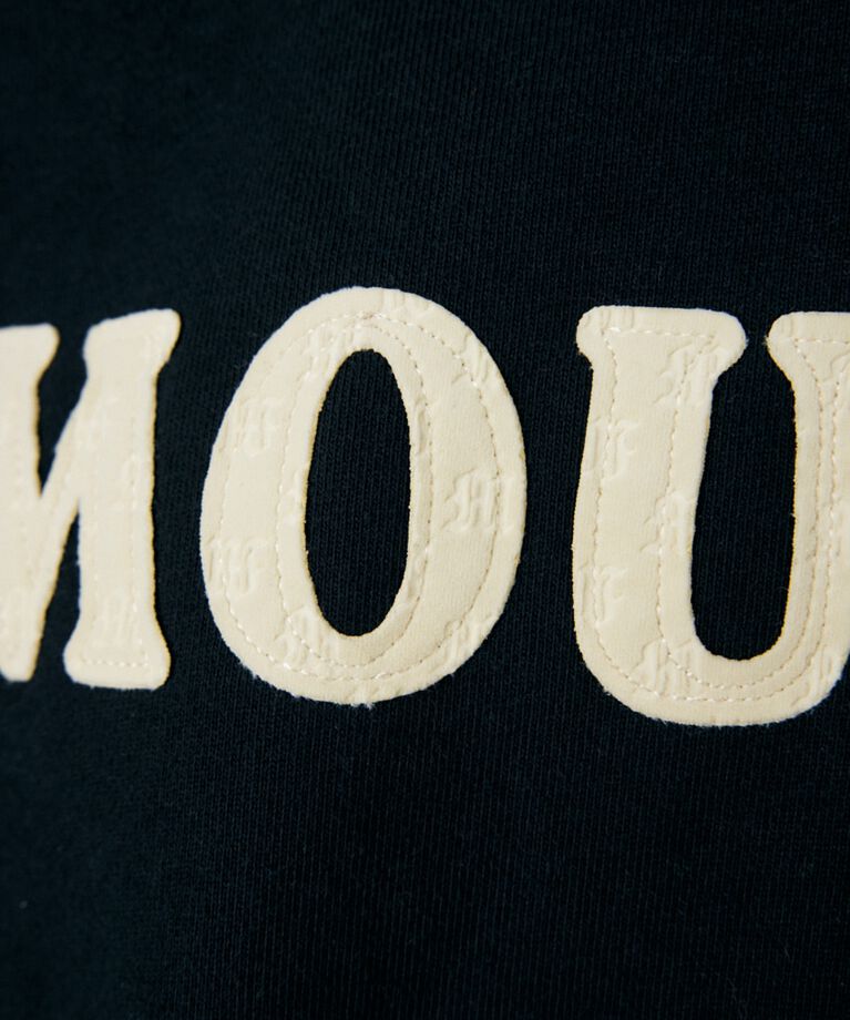 MOUSSY「PATCH VELOUR MOUSSY プルオーバー」|パーカー|