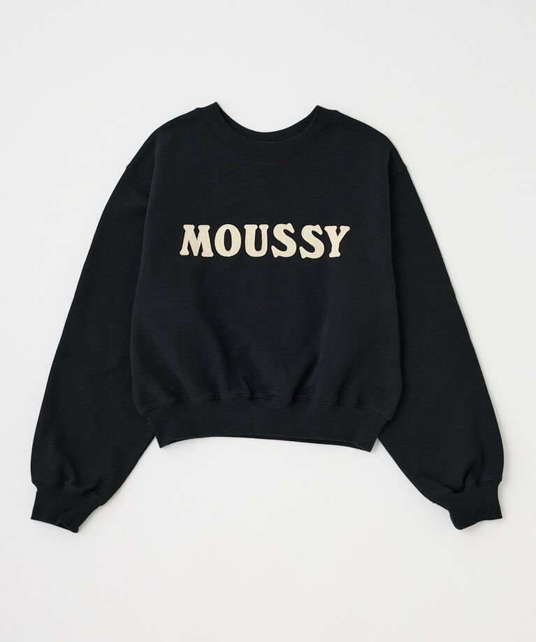MOUSSY「PATCH VELOUR MOUSSY プルオーバー」|パーカー|