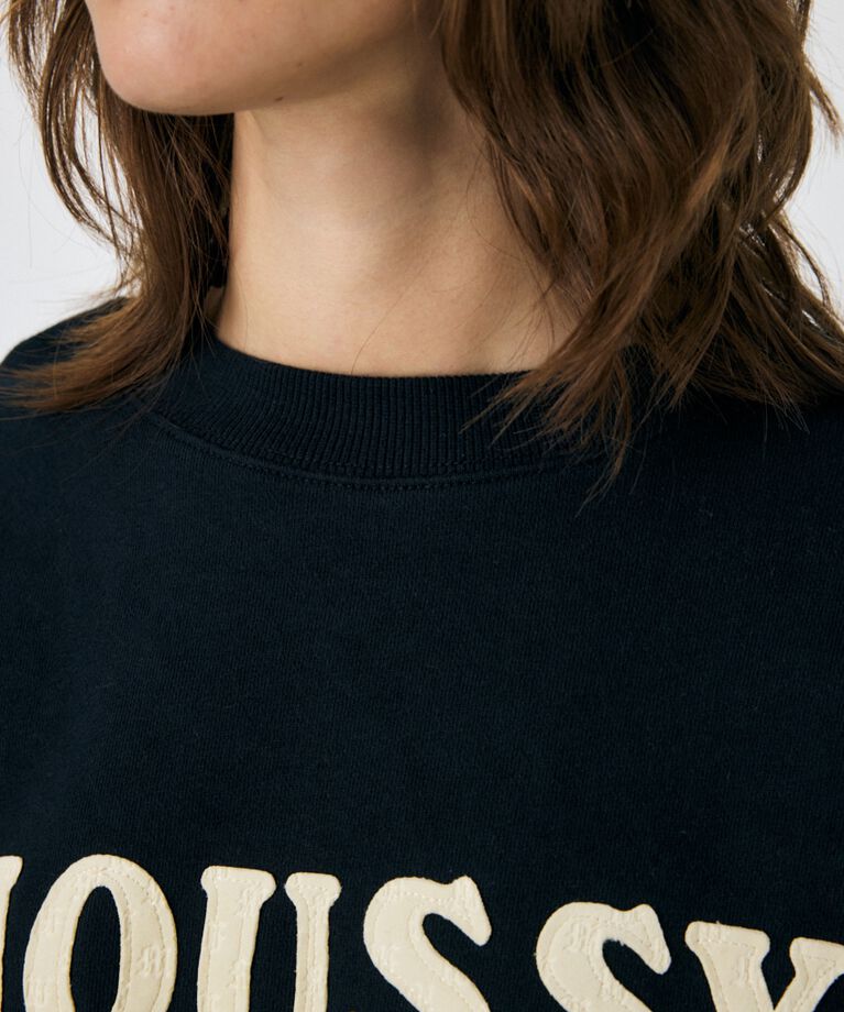 MOUSSY「PATCH VELOUR MOUSSY プルオーバー」|パーカー|