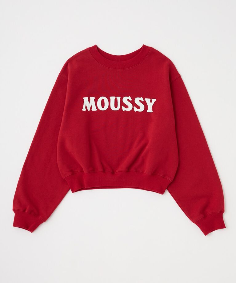 MOUSSY「PATCH VELOUR MOUSSY プルオーバー」|パーカー|