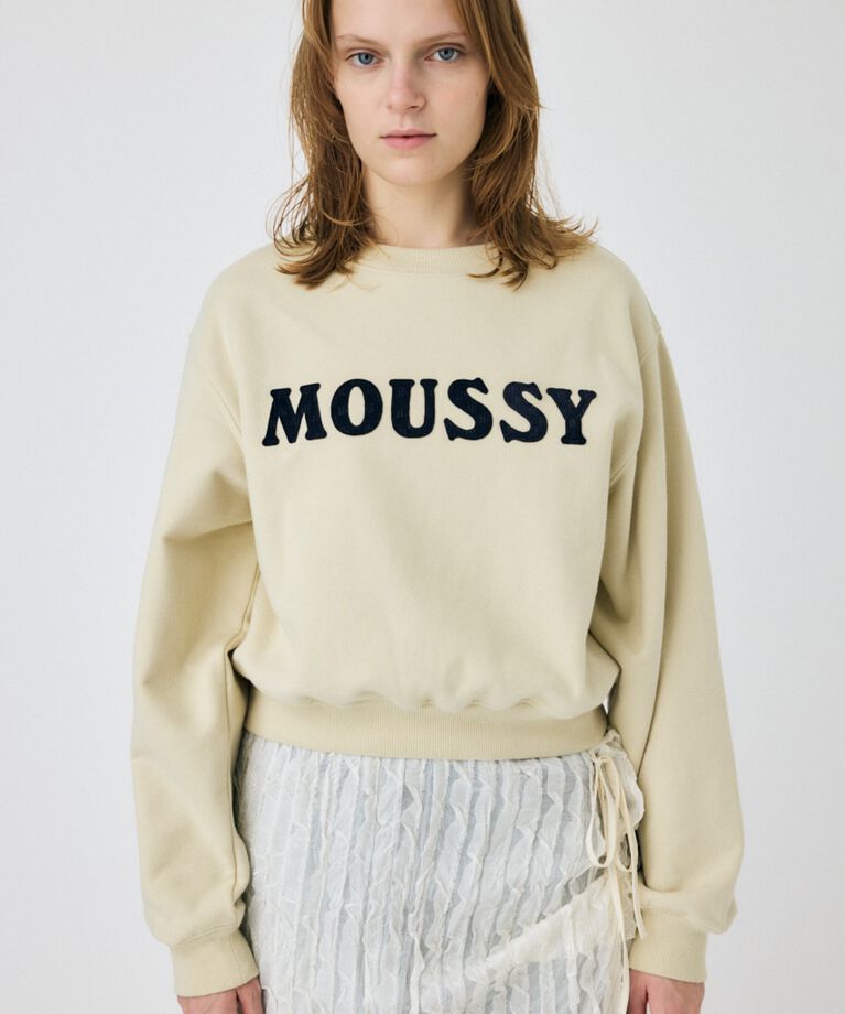 MOUSSY「PATCH VELOUR MOUSSY プルオーバー」|パーカー|
