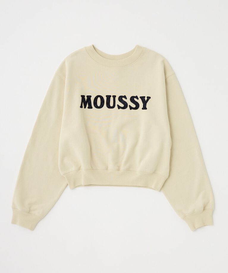 MOUSSY「PATCH VELOUR MOUSSY プルオーバー」|パーカー|