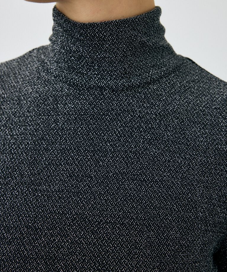 MOUSSY「POINT SHOULDER グリッタートップス」|Tシャツ・カットソー|