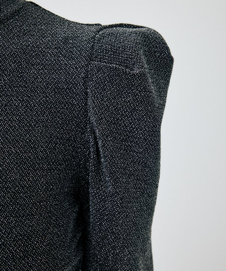 MOUSSY「POINT SHOULDER グリッタートップス」|Tシャツ・カットソー|