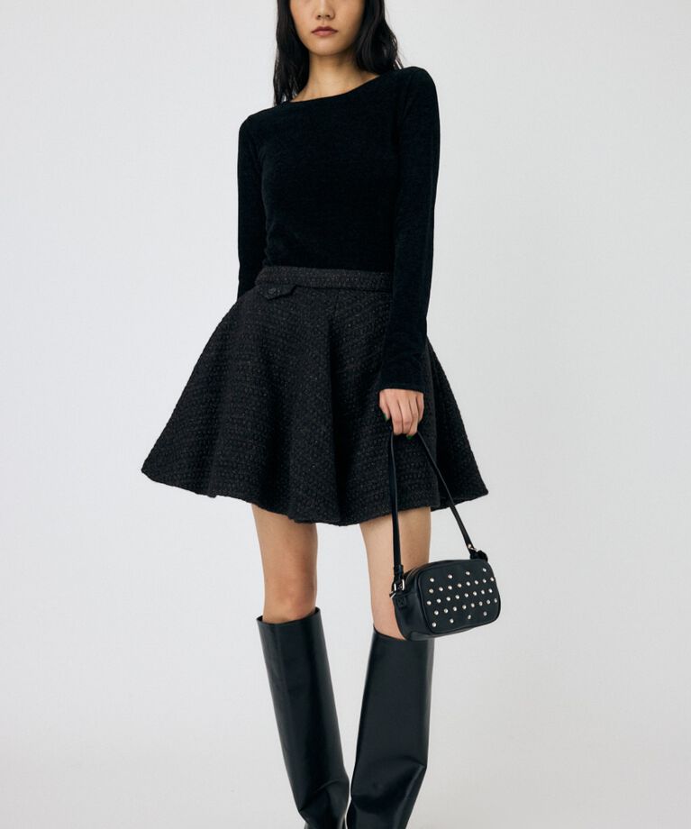MOUSSY「CIRCULAR ミニスカート」|スカート|D/BRN3