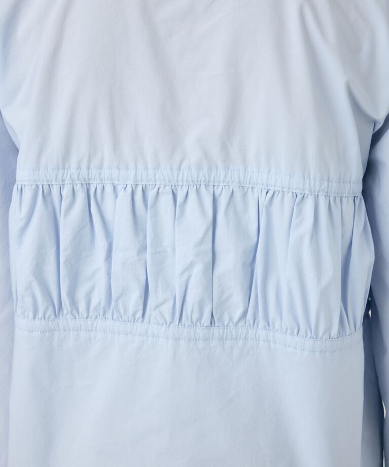 MOUSSY「FRONT RIBBON GATHER ブラウス」|シャツ・ブラウス|
