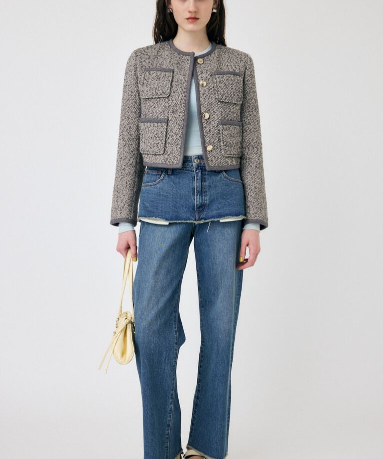 MOUSSY「CLASSIC ツイードジャケット」|その他|