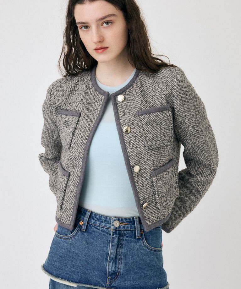 MOUSSY「CLASSIC ツイードジャケット」|その他|
