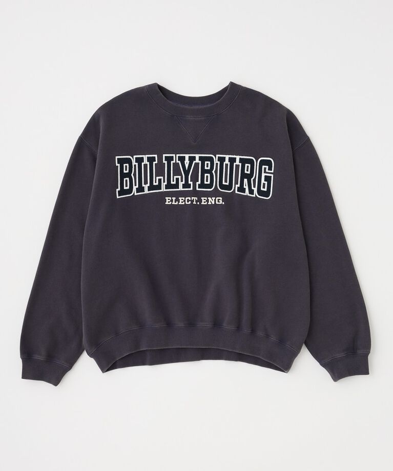 MOUSSY「BILLYBURG PATCHED プルオーバー」|パーカー|NVY