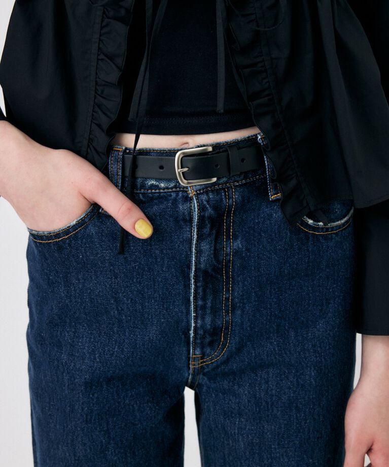 MOUSSY「BASIC LETHER ベルト」|ベルト|