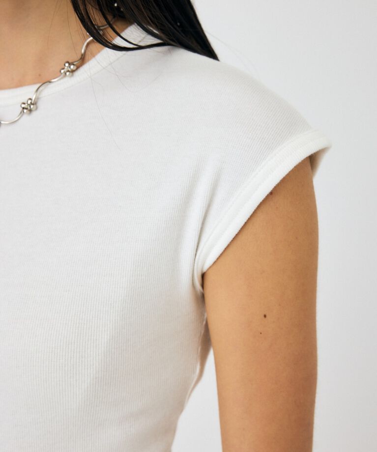 MOUSSY「BASIC RIB ボディスーツ」|Tシャツ・カットソー|