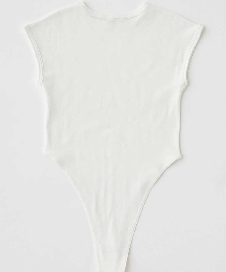 MOUSSY「BASIC RIB ボディスーツ」|Tシャツ・カットソー|