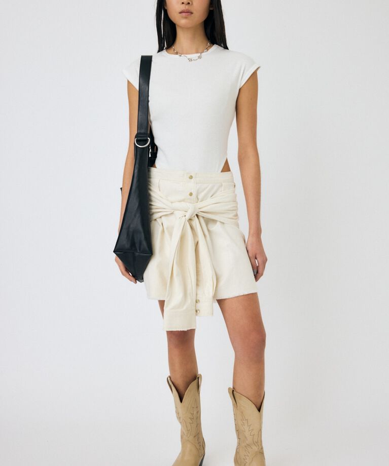 MOUSSY「BASIC RIB ボディスーツ」|Tシャツ・カットソー|
