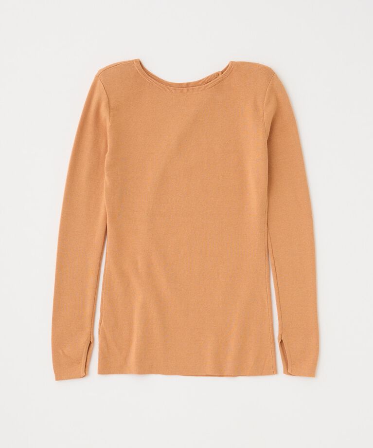 MOUSSY「斜めボタンニットトップス　」|ニット・セーター|